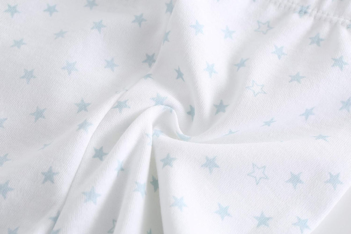 Unisex Baby Short Sleeve Bodysuits Newborn Clothes Cotton Preemie Layette Set