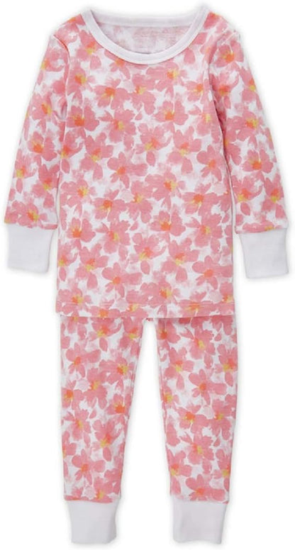 Pajama Set, 2 Piece, 100% Cotton Sleepwear, 12 Months